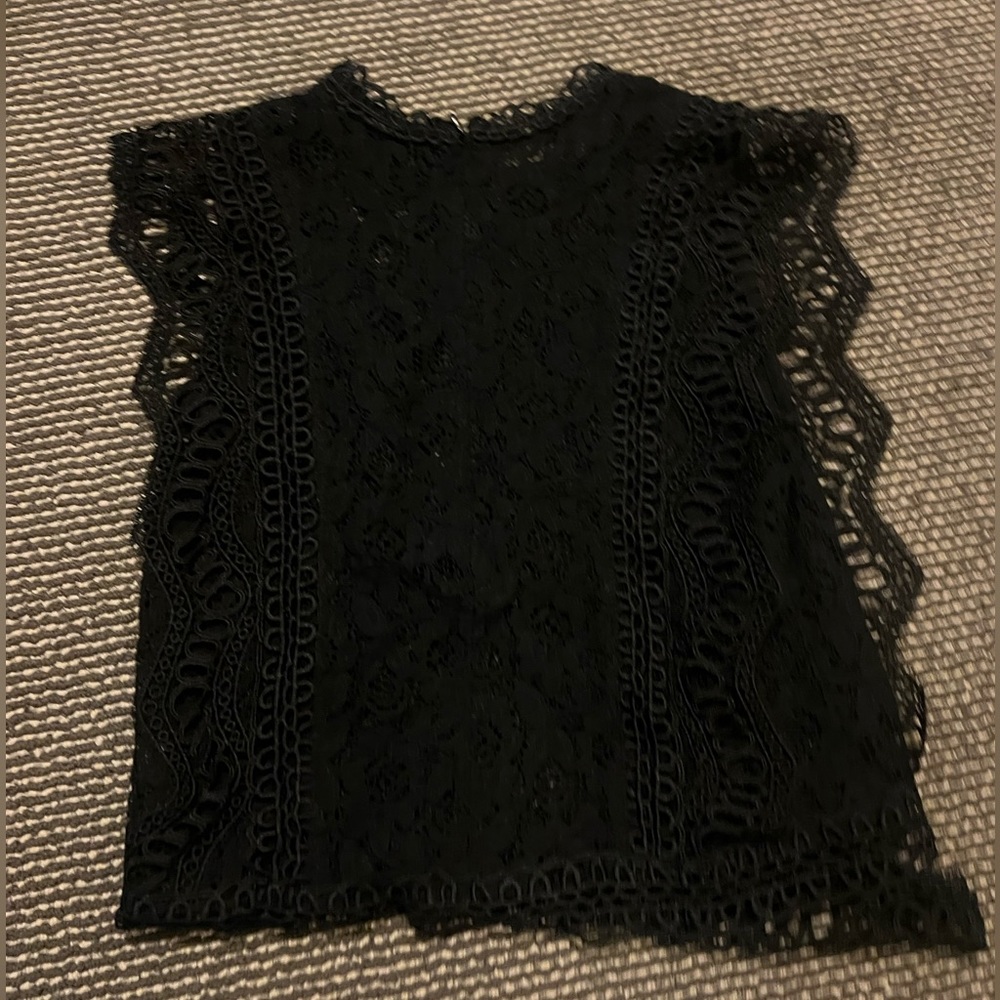 Black Lace Zara top